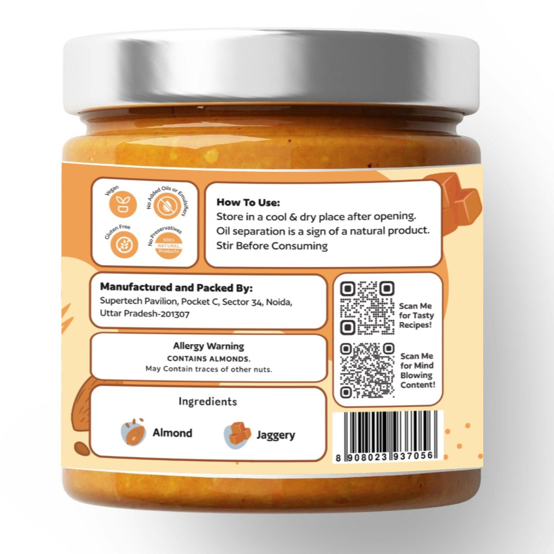 Sweetened Almond Butter