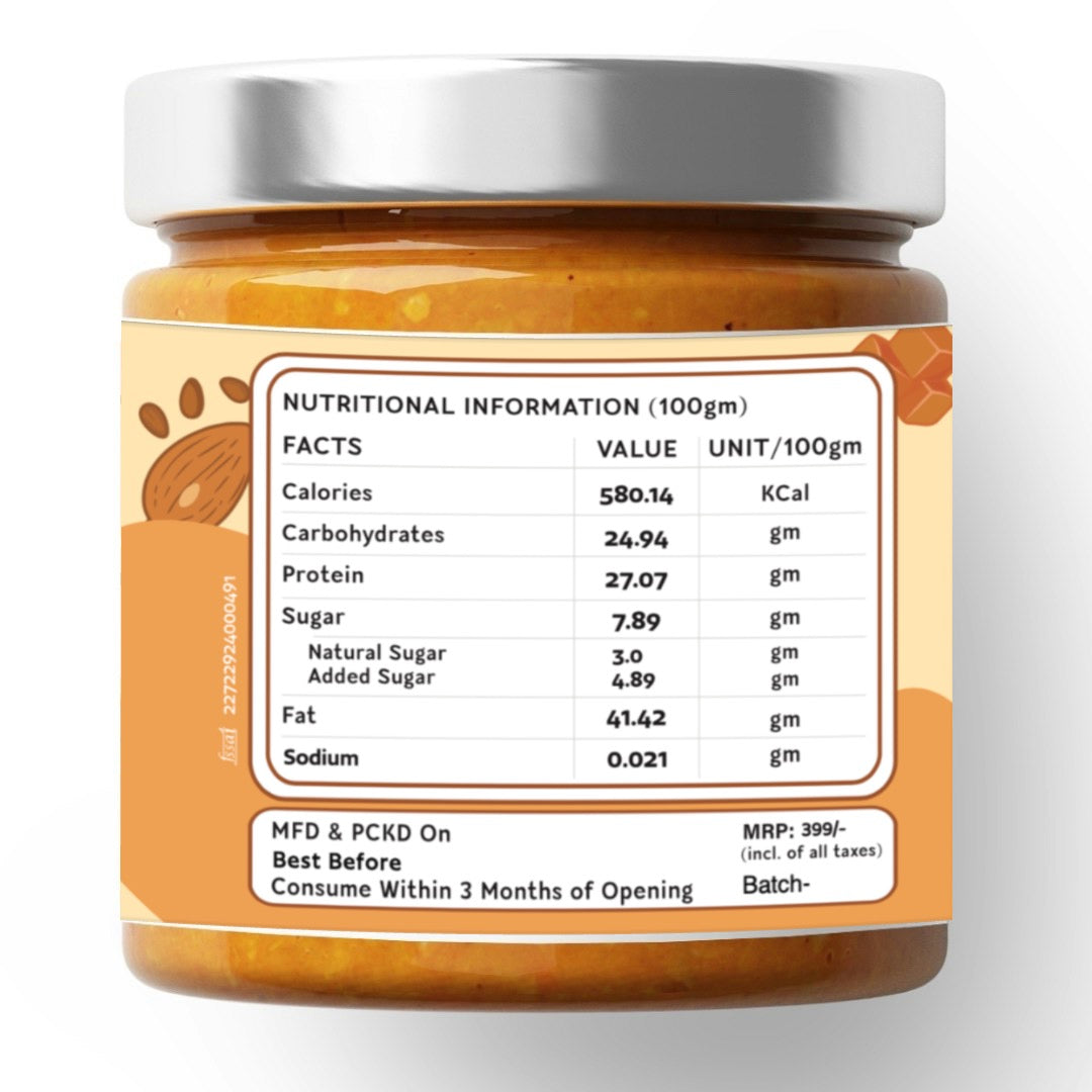 Sweetened Almond Butter