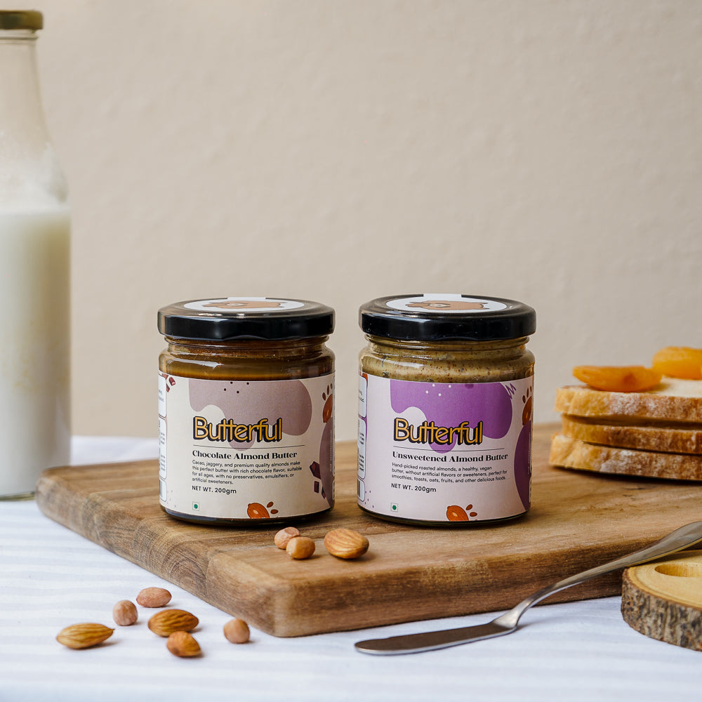 Unsweetened Almond Butter & Chocolate Almond Butter Combo