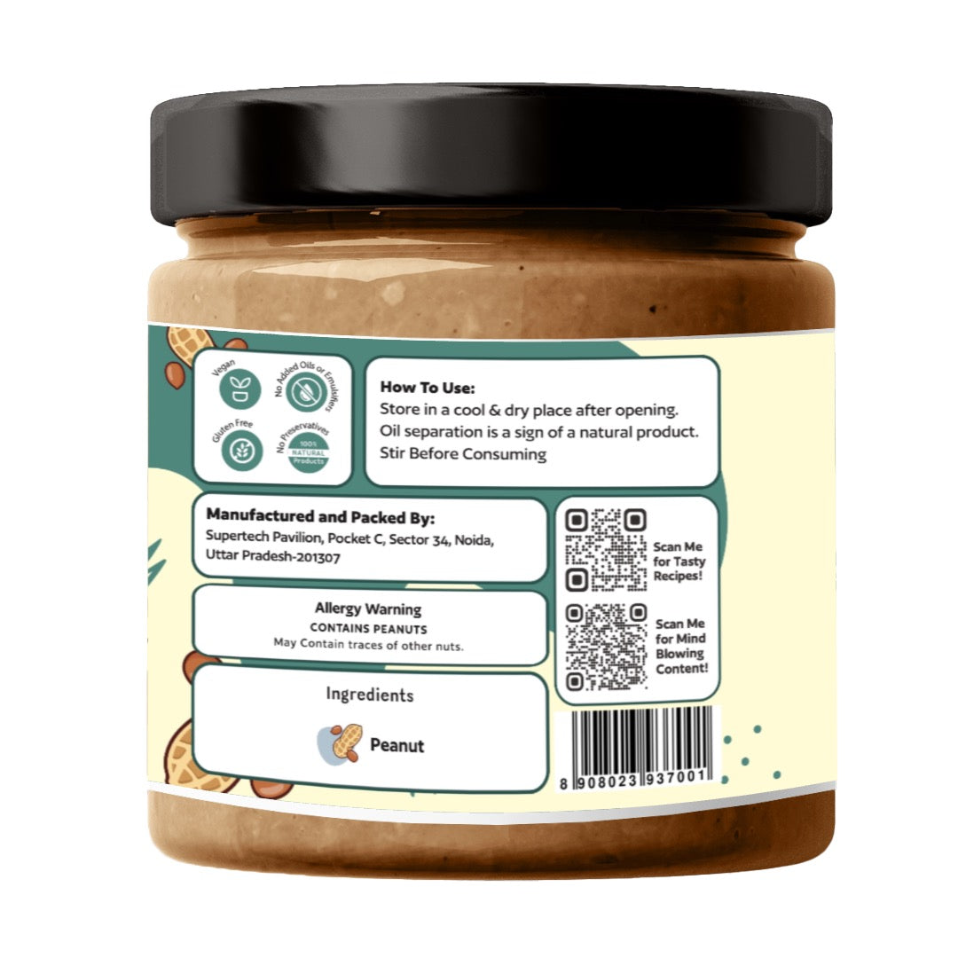 Unsweetened Peanut Butter