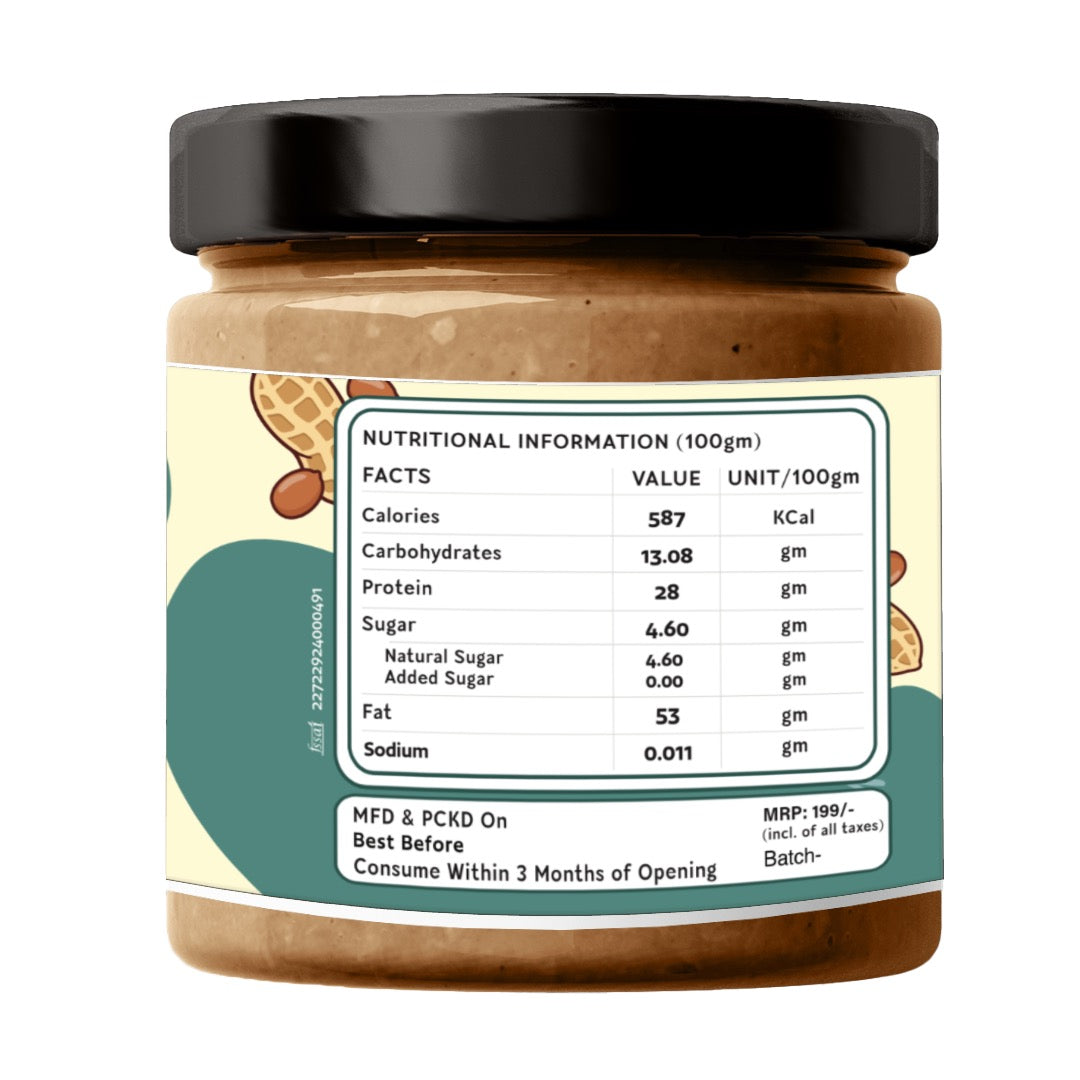 Unsweetened Peanut Butter